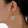 S4853f5a22ce2448cb899d2fb0e204205K.webp Color Rush Artistic Hoop Earrings with Heart Dangles