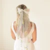 S4b08034a76c044c7ab5f4d429499fdafa.webp Romantic Whispers Bow Veil With Comb featured in Floral Embroidery
