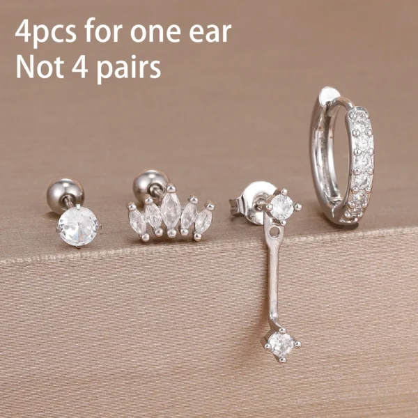 S4b2f8f837f7b4d0bbcfb7e0319aa1073N.webp Festive Glint Earring Set 4pcs with Crystal Accents – Spirit & Rebel