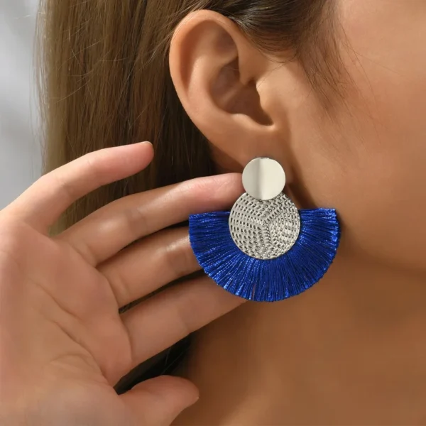 S4ccf1964863f4464a7930f07cbf2b4e7M.webp Celestial Fan Tassel Earrings