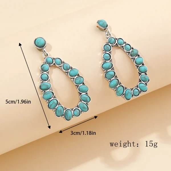 S4d08889cec0245eb8766df45fd7eba3ch.webp Intricate Silver Boho Earrings with Turquoise Accents