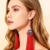 S505a253e540749cebf7fc4429c0ead5eG.webp Oriental-Inspired Boho Earrings with Colorful Tassel Design