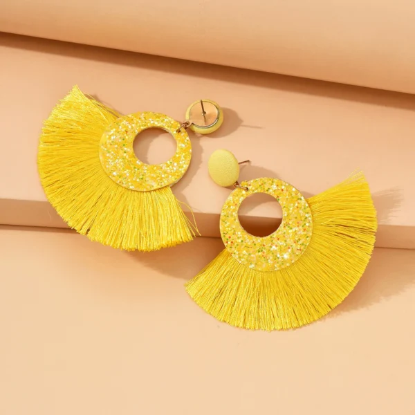S52dbabd1832b47c9910b3ce8dfe869df7.webp Dreamy Iridescent Stardust Fan Shaped Earrings