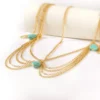 S530ef99894c54df88c96c11bca4bc4c0c.webp Festival Dreams Layered Bohemian Gold Head Chain