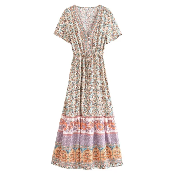 S5395af66e0e747c28f014dfa6719a9704.webp Boho Midi Dress: Summer Symphony with Flowing Silhouettes and Playful Patterns