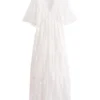 S53ea876f7f294617a79fcc7a3de39459F.webp Dreamweaver White Bohemian Lace Maxi Dress with Sheer Overlay