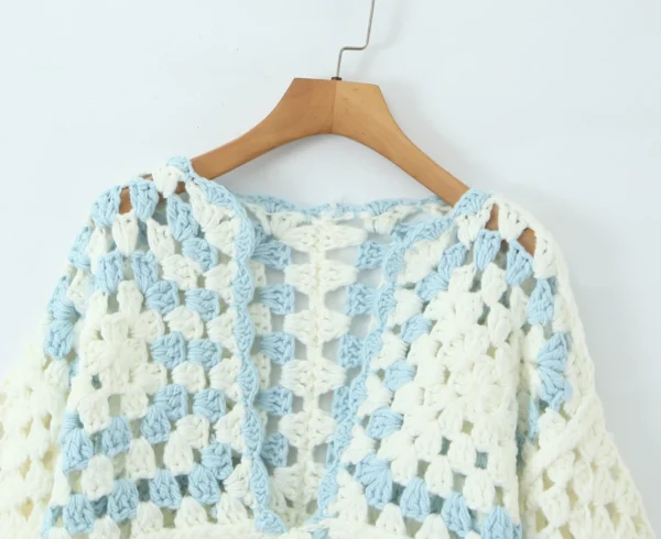 S546782809ccd48c39db6607d3d1cd3c2t.webp Shoreline Daydream Handmade Boho Crochet Cardigan