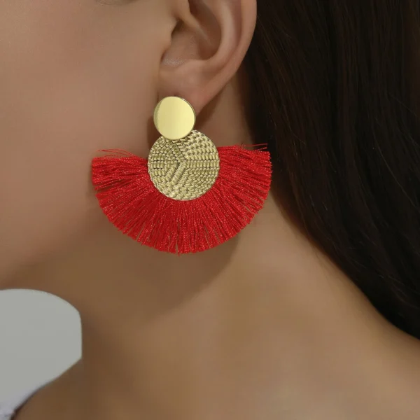 S56d02491e7304ca2b4eac448b1f93d39z.webp Celestial Fan Tassel Earrings