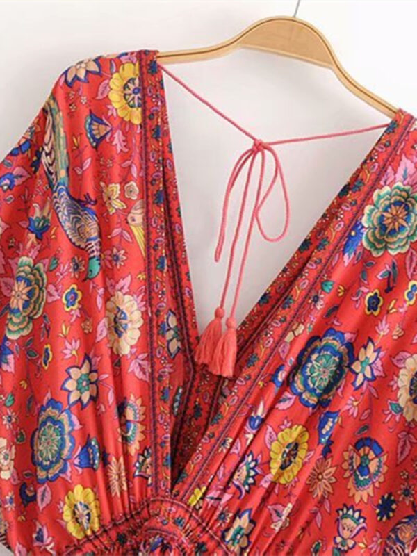 S5777aac1448a4728a399834a436a54e4v.jpg Sundara Bloom Boho Kaftan Maxi Dress