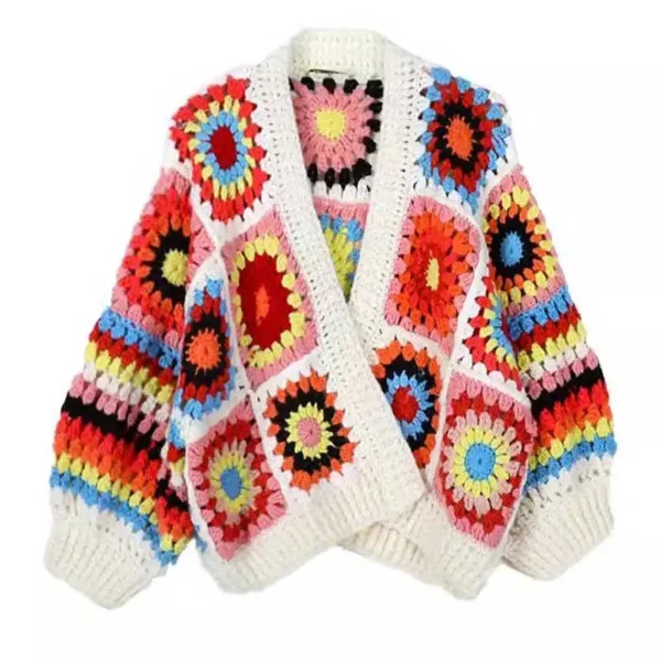 S57948d974db643529db78d25da1f0cfdC.webp Boho Rhapsody Open-Front Bohemian Crochet Cardigan