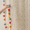 S5890d2619b6a4a9baadecac6f7cdd04eg.webp Dreamy Pom Poms Boho Curtain