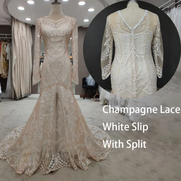 S613eb68636e743b2acfaaa5700044ebcZ.webp The Folklore Gown — Boho Long Sleeve Lace Wedding Dress