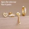 S61745851846a4b64b0c55be91049d77ca.webp Festive Glint Earring Set 4pcs with Crystal Accents – Spirit & Rebel