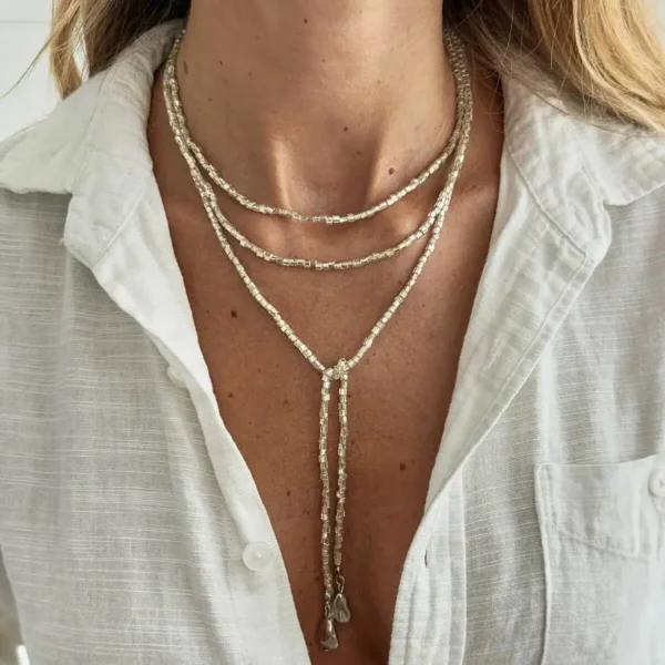 S64fa4b1750d04b67abcade57c2270569j.webp Ethereal Echoes Layered Beaded Necklace with Adjustable Length