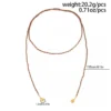 S657622aca75649799d0f93b16acd8b8a0.webp Ethereal Echoes Layered Beaded Necklace with Adjustable Length