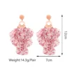 S692ce01f8d9c4ad3b1bb2353f5a41900F.webp Radiant Blooms Floral Statement Earrings with Layered Petals