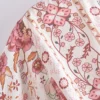 Summertime Flirt Floral Wrap Dress with Tie Waist