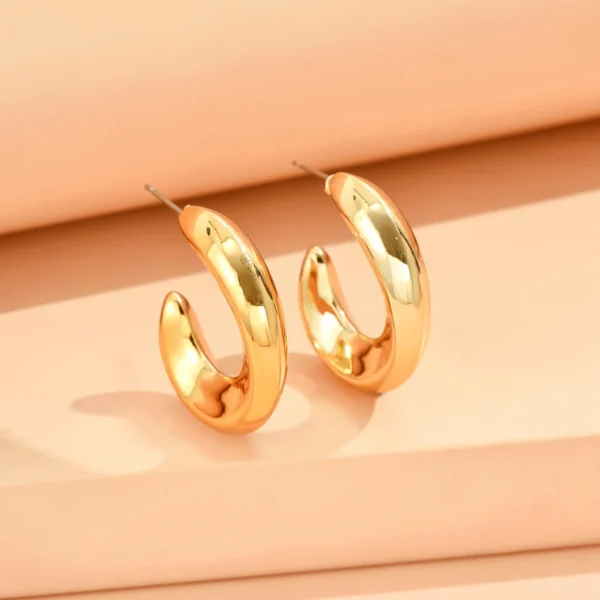 S7154e8556fd94e088fdd183f9e1b80c73.webp Irregular Crinkle Studs - Hammered Silver and Gold Earrings