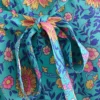 Summertime Flirt Floral Wrap Dress with Tie Waist