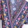 Summertime Flirt Floral Wrap Dress with Tie Waist