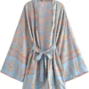 S75525187eff44fb386f285642de97ffcG.webp Sunkissed Dreams Floral Kimono Robe with Belt Tie