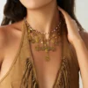 S767f945f502b41fe9e7699e8135145f1K.webp Festival Harmony Bohemian Coin Necklace Set with Bead Accents