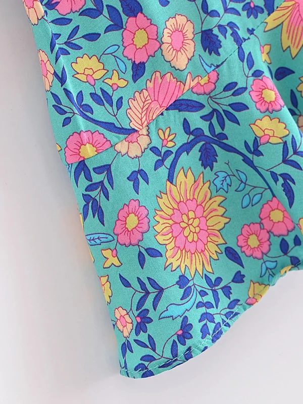 S78be0bb7dd9141829adfd870072c4bd0E.webp Wildflower Breeze Boho Tie Front Blouse