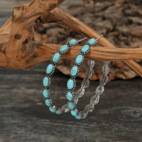 S7959fb879da9410d855afee2bd50ee15w.webp Western Chic Stone Hoop Statement Earrings