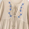 Willow Embroidered Boho Maxi Dress