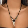 S7df93e42b4c044baae7942207f8421dbI.webp Tribal Dream Bohemian Beaded Necklace with Pendant