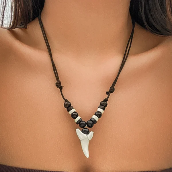 S7df93e42b4c044baae7942207f8421dbI.webp Tribal Dream Bohemian Beaded Necklace with Pendant