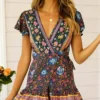 Summertime Flirt Floral Wrap Dress with Tie Waist