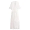 S7f7344bbd68c4063bf4bf8f8896c3e64M.webp Dreamweaver White Bohemian Lace Maxi Dress with Sheer Overlay