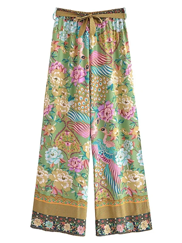 S8177115c91c64041ab018aada65ad179m.webp Peacock Floral Wide Leg Boho Pants