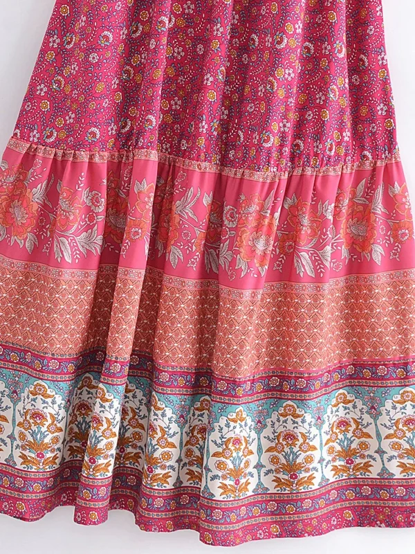 S838826bfda114ec5a5246d48f2899a65E.webp Boho Midi Dress: Summer Symphony with Flowing Silhouettes and Playful Patterns