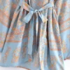 S8513f8a1289a495299b1b401a0e9c95ce.webp Sunkissed Dreams Floral Kimono Robe with Belt Tie