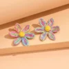 S8f5e1abbb4cc4eb0b2ba9f643179b349o.webp Petal Whisper Handmade Flower Statement Earrings