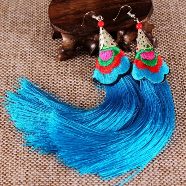 S92a0d4ae92d644569cdb9976c12aace2h.webp Oriental-Inspired Boho Earrings with Colorful Tassel Design