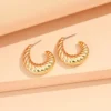 S9354b1dd94854bfa896d11f21a1e9e26t.webp Irregular Crinkle Studs - Hammered Silver and Gold Earrings
