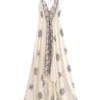 S94df8e4ab4414589be12d3a622c957abu.webp Desert Bloom: Floral Print Backless Halter Maxi with Tassel Hem