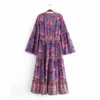 S97910e29ec084e15a733dedb3e7183d5t-1.webp Desert Blooms Boho Floral Tiered Dress with Bell Sleeves