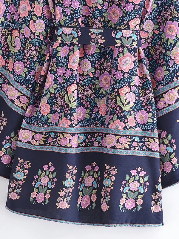 S9a2aa97d98ac444f9227d422d87eafc9v.webp Sunkissed Dreams Floral Kimono Robe with Belt Tie