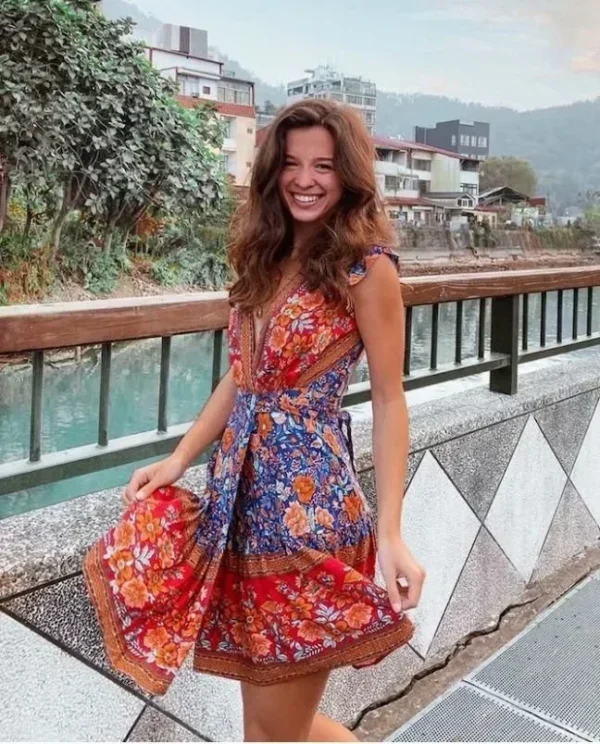 S9beba809678941da9cdcd583e983050dC.webp Endless Vacation Boho Mini Dress
