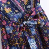 Summertime Flirt Floral Wrap Dress with Tie Waist