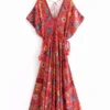 S9f2418c9b7ad4a4f952e3f74ece45e89n.webp Sundara Bloom Boho Kaftan Maxi Dress