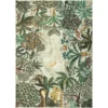 Sa0e163ea1c534b1e8ca9667904c16ecf3.webp Midnight Jungle Reverie Boho Rug