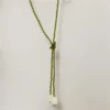 Sa0ed3d3ad9ed463d8d92348a9fa504cbC.webp Enchanted Lily Beaded Choker Necklace with Adjustable Length