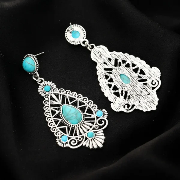 Sa127c3204f3e4414ad6b4d2b591d25c4k.webp Intricate Silver Boho Earrings with Turquoise Accents