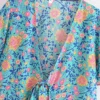 Sa21a5e0fdeb846b0b1502da59a3dc0c0G.webp Wildflower Breeze Boho Tie Front Blouse