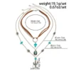 Sab04e27278784fa9989304342a7ee676r.webp Nomad Spirit Boho Layered Silver Turquoise Necklace